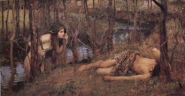 John William Waterhouse A Naiad